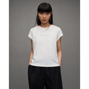 AllSaints Anna Sparkle Logo Crew Neck T-Shirt