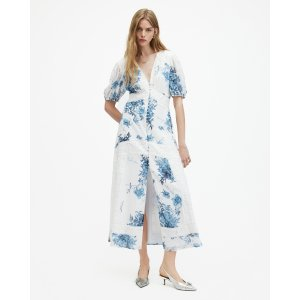 AllSaints Dinah Dekorah Lace Floral Maxi Dress