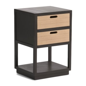 2 Drawer Side Table