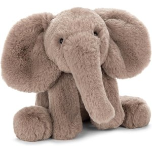 Jellycat Smudge Elephant Stuffed Animal, Large, 22 inches
