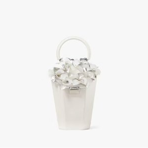 Kate Spade In Bloom Bouquet Embellished 3d Vase Top-handle