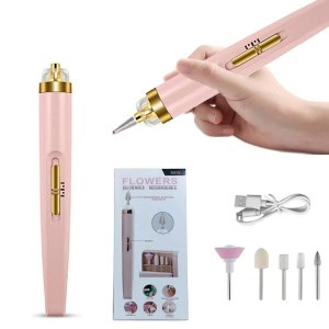 0.99US $ 91% OFF|5 In 1 Electric Nail Polish Drill Machine With Light Portable Mini Electric Manicure Art Pen Tools For Gel Remover - Electric Manicure Drill - AliExpress