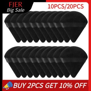 triangle powder puffs Pizza Flours Mini Face Makeup sponge Cosmetics Washable Lightweight Makeup Tool +AliExpress
