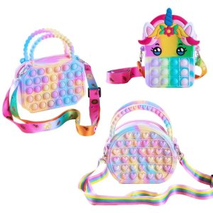 0.99US $ 91% OFF|Toys Kids Pop Bag | Pop Bag Purse | Antistress Toys | Pop Handbags | Crossbody Bag - Pop - Aliexpress