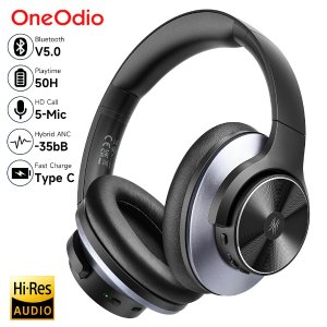 59.25US $ 32% OFF|Wireless Bluetooth Headphones | Over Ear ANC Headset - Oneodio A10 Hybrid Active Noise Cancelling Headphones - Aliexpress