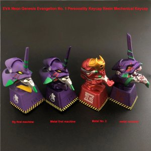 15.39US $ 37% OFF|Personalized EVA Anime Resin Keycaps with Embossed Craft for Gaming Mechanical Keyboard MX Kailh Gateron Switch Accessories| | - AliExpress