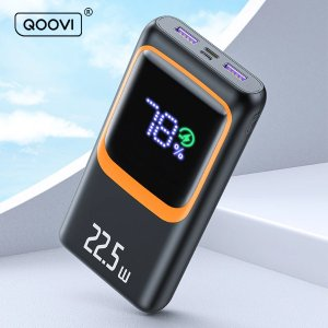 14.69US $ 50% OFF|Qoovi Power Bank 20000mah External Large Battery Capacity Pd 22.5w Fast Charging Portable Charger Powerbank For Iphone Xiaomi - Power Bank - AliExpress