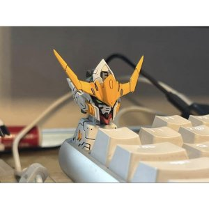 49.28US $ 30% OFF|Anime Surrounding Gundam Model Babatos 3D Creative Relief Mechanical Keyboard Decorative Key Cap Collection Gif| | - AliExpress