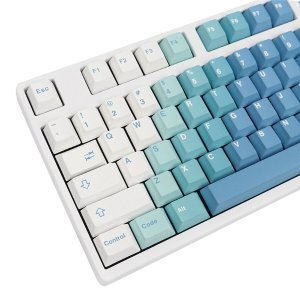 4.56US $ 70% OFF|Gmk Yeti Cherry Profile Pbt Material Blue And White Gradient Keycaps 23/129 Keys Dye Sublimation Keycaps For Mechanical Keyboard - Mice & Keyboards Accessories - AliExpress
