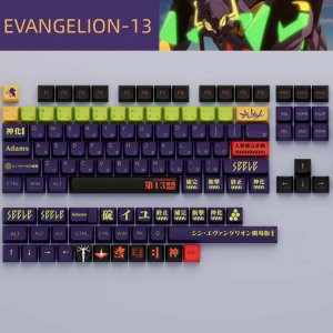 25.32US $ 35% OFF|EVA 13 GMK 135 Keys Anime EVANGELION 13 Mechanical Keyboard PBT Keycaps XDA Profile DyeSubbed Colorful Gaming Custom Key Caps| | - AliExpress
