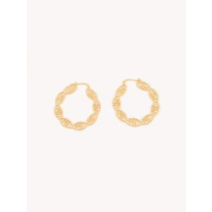 Chloe Darcey lace hoop earrings
