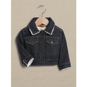 Banana Republic Sherpa Jean Jacket for Baby + Toddler