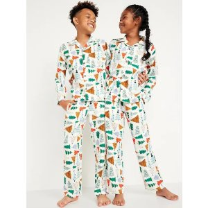 Old Navy Gender-Neutral Printed Pajama Set for Kids