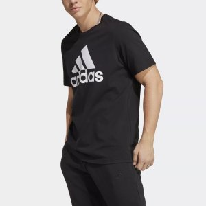 Adidas men Essentials Single Jersey Big Logo Tee