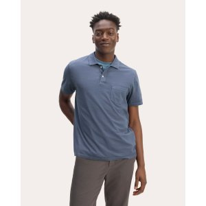 Everlane The Essential Organic Garment-Dyed Polo