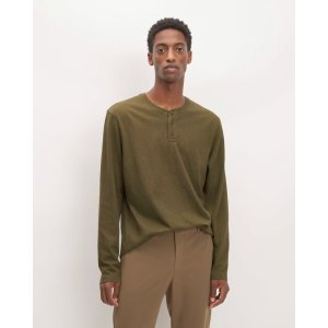 Everlane The Slub Long-Sleeve Henley