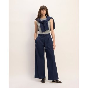 Everlane The Pleated Wide-Leg Chino