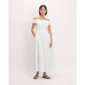 Everlane The Gauze Off-the-Shoulder Dress