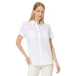 Tommy Hilfiger Dobby Stripe Camp Shirt