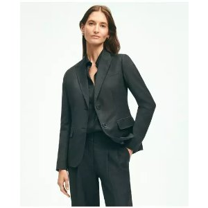 Brooks Brothers Wool Cashmere 2-Button Jacket