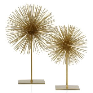 Z GALLERIE Scoppio Sphere On A Stand