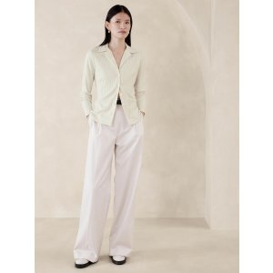 Banana Republic Sur Ribbed Resort Shirt