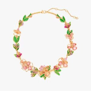 Kate Spade Paradise Floral Statement Necklace