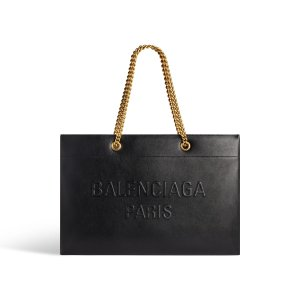 Balenciaga Duty Free Large Tote Bag in Black