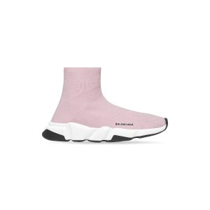 Balenciaga Kids - Speed Recycled Knit Sneaker in Light Pink