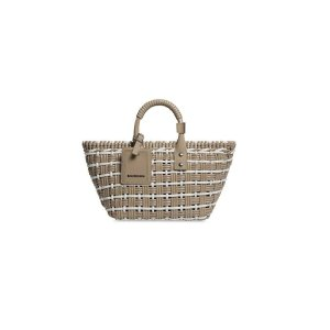 Balenciaga Women's Bistro Xs Basket With Strap in Brown