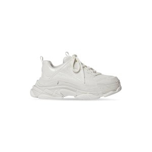 Balenciaga Women's Triple S Sneaker in White