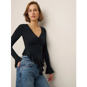 Reformation Marcia Knit Top
