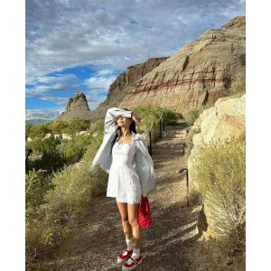 Reformation Evianna Linen Dress