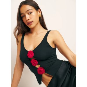Reformation Cambrie Knit Top