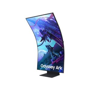 Samsung 55" Odyssey Ark 2nd Gen. 4K UHD Curved Gaming Screen.