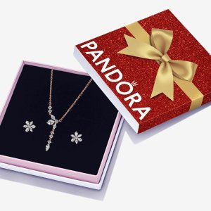Pandora Sparkling Snowflake Jewelry Gift Set