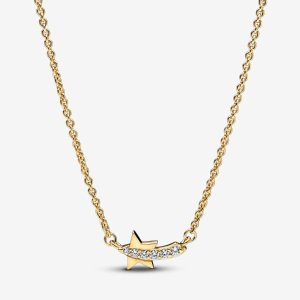 Pandora FINAL SALE - Shooting Star Pave Collier Necklace