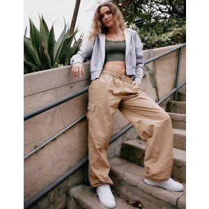 Full Tilt FULL TILT Low Rise Womens Parachute Cargo Pants