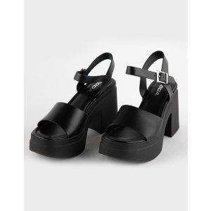 Hattie Womens Platform Dress Sandals