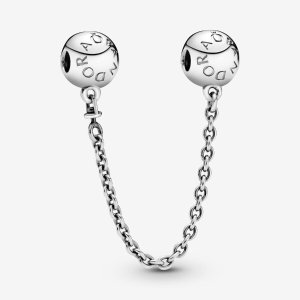 Pandora Logo Safety Chain Charm