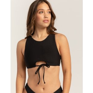 Volcom Simply Seamless High Neck Bikini Top