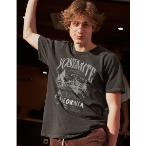 Foursquare RSQ Yosemite National Park Mens Tee