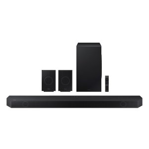 Samsung Q-series 11.1.4 ch. Wireless Dolby ATMOS Soundbar + Rear Speakers w/ Q-Symphony / HW-Q990D