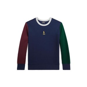 Polo Ralph Lauren Kids Color-Blocked Double-Knit Sweatshirt (Big Kids)