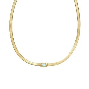 Kendra Scott Serena Herringbone Pendant Necklace