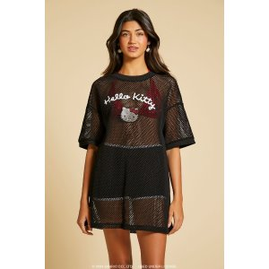 Sequin Hello Kitty Mesh Tee