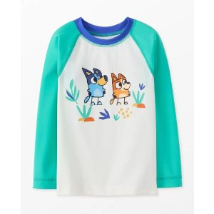 Hanna Andersson Bluey Long Sleeve Rash Guard Top