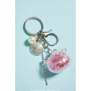 Seashell Hello Kitty Charm Keychain
