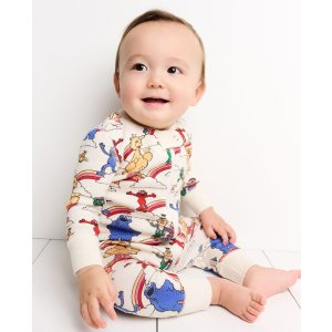 Hanna Andersson Baby Sesame Street 2-Way Zip Sleeper