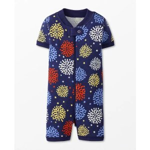 Hanna Andersson Baby 2-Way Zip Shortie Sleeper